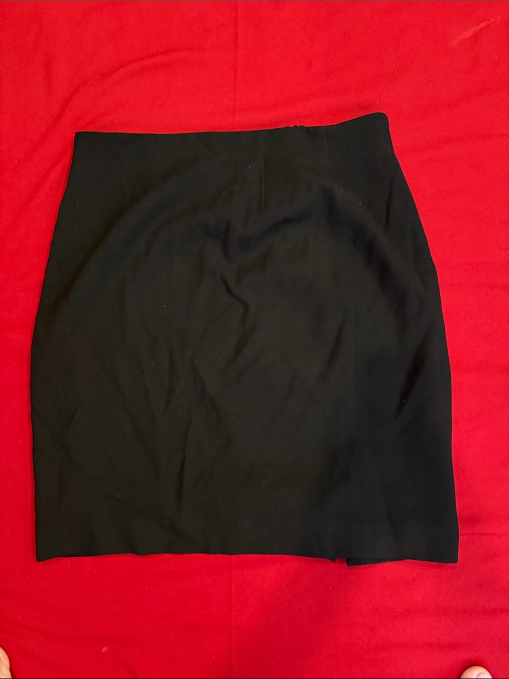 Jones New York Black Mini Pencil Skirt